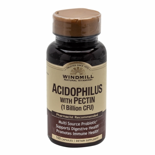 Foto 2 pulgar | Suplemento Windmill Health Acidophilus Con Pectina, 100 Cápsulas - Venta Internacional.