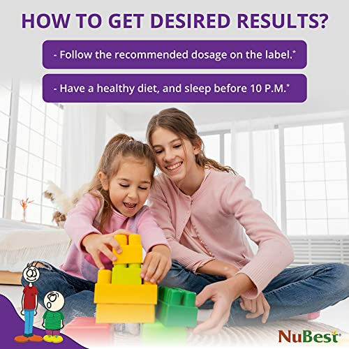 Foto 7 pulgar | Suplemento Nubest Tall Kids En Tabletas Masticables 90 Unidades - Venta Internacional.