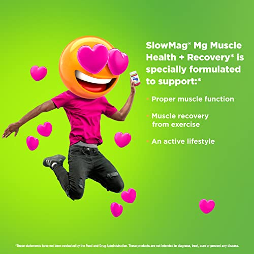 Foto 3 pulgar | Suplemento Slow-mag Slowmag Mg Muscle Health + Recovery Gumm - Venta Internacional.