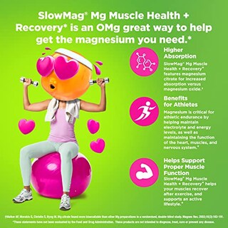 Foto 3 | Suplemento Slow-mag Slowmag Mg Muscle Health + Recovery Gumm - Venta Internacional.