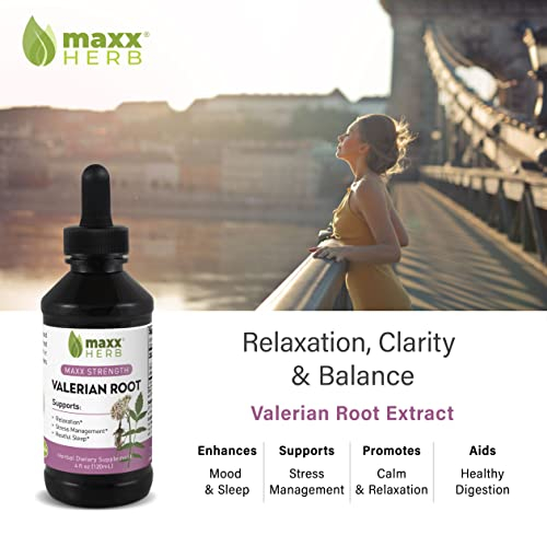 Foto 3 pulgar | Suplemento Maxx Herb, Extracto De Raíz De Valeriana, 120 Ml, Sin Alcohol - Venta Internacional.