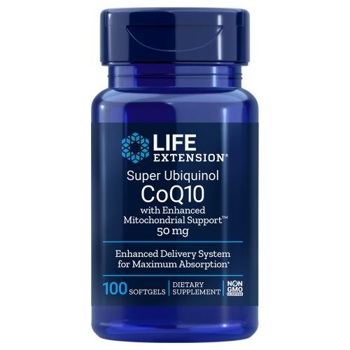 Foto 2 pulgar | Suplemento Life Extension Super Ubiquinol Coq10 100 Cápsulas Blandas - Venta Internacional.