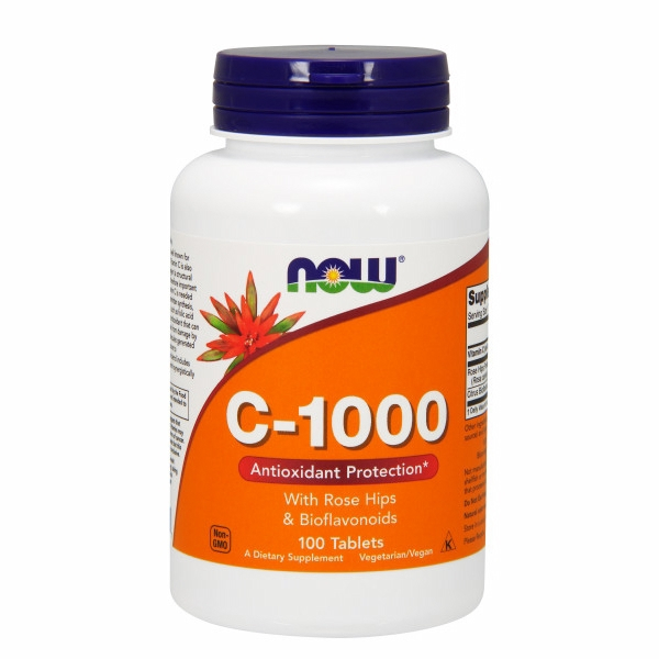 Foto 2 pulgar | Suplemento De Vitamina C-1000 Con Escaramujo De Now Foods, 100 Comprimidos - Venta Internacional.