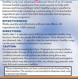 Foto 1 | Suplemento Serrasolv 360 Healthy Lungs 120 Cápsulas - Venta Internacional.