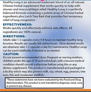 Foto 2 | Suplemento Serrasolv 360 Healthy Lungs 120 Cápsulas - Venta Internacional.