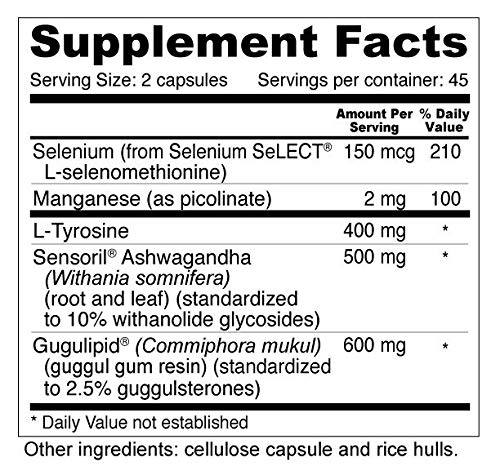 Foto 3 pulgar | Supplement Wellness Resources Thyroid Helper 90 Cápsulas - Venta Internacional.