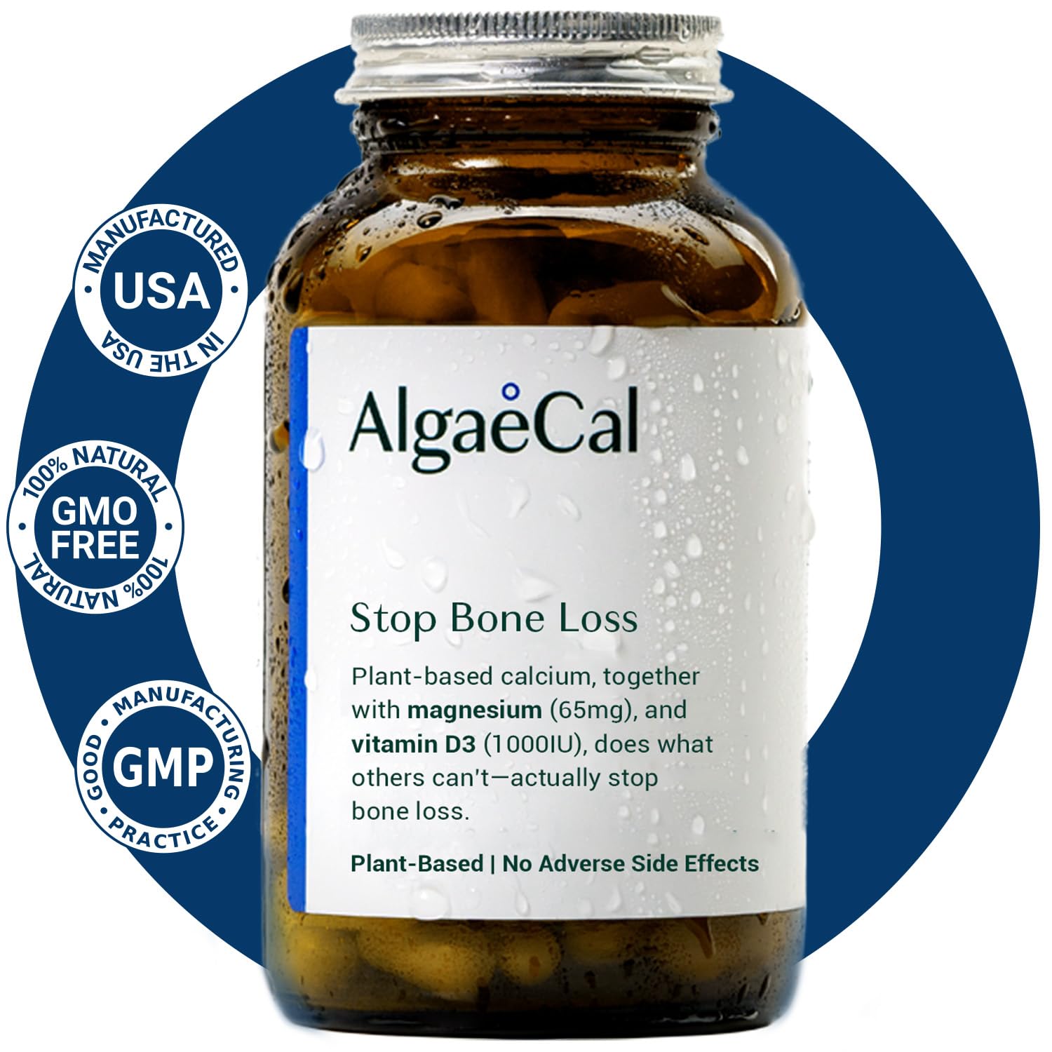 Suplemento De Calcio Algaecal A Base De Plantas Con Vitamina D3 - Venta Internacional.