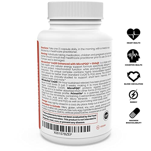 Foto 4 pulgar | Suplemento Pure Therapro Rx Microactive Coq10 60 Cápsulas - Venta Internacional.