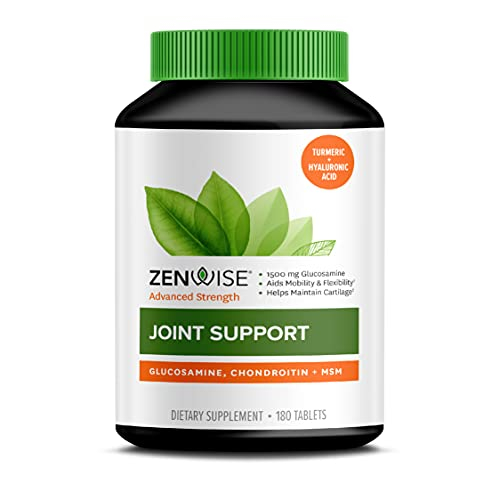 Foto 2 pulgar | Suplemento Zenwise: Glucosamina, Condroitina, Msm, Curcumina 180c - Venta Internacional.