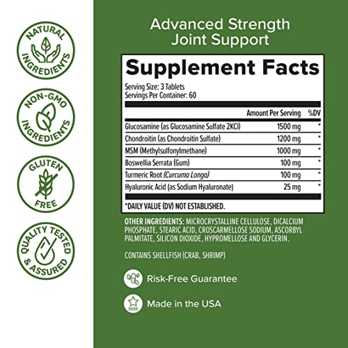 Foto 4 | Suplemento Zenwise: Glucosamina, Condroitina, Msm, Curcumina 180c - Venta Internacional.