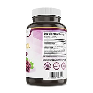 Foto 2 | Suplemento Pure Organic Elements Resveratrol 1450 Mg 180 Cápsulas - Venta Internacional.