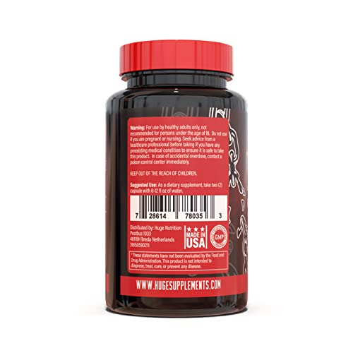 Foto 4 pulgar | Suplement Huge Supplements Ecdysterone Natural 60 Cápsulas - Venta Internacional.
