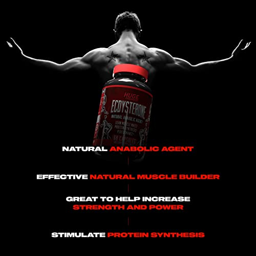 Foto 7 pulgar | Suplement Huge Supplements Ecdysterone Natural 60 Cápsulas - Venta Internacional.