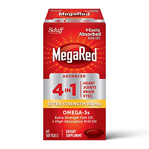 Foto 2 pulgar | Suplemento De Aceite De Pescado Megared + Aceite De Krill 900 Mg De Omega 3 60 Sof - Venta Internacional.