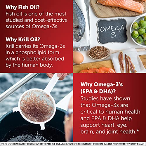 Foto 4 pulgar | Suplemento De Aceite De Pescado Megared + Aceite De Krill 900 Mg De Omega 3 60 Sof - Venta Internacional.