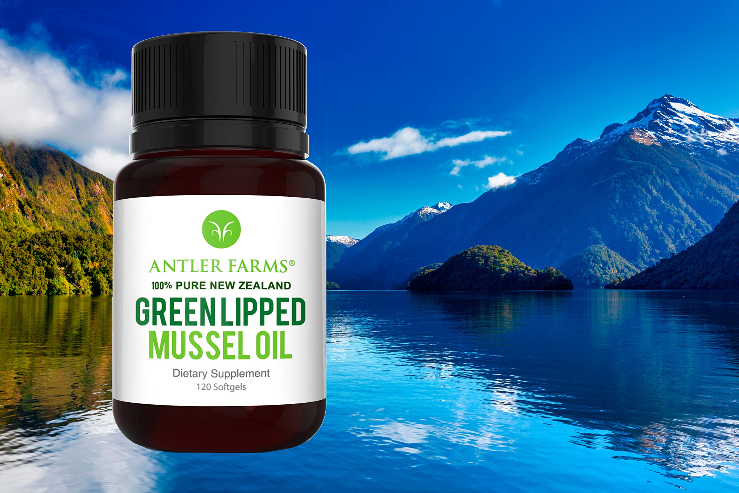 Foto 6 pulgar | Aceite De Mejillón De Labios Verdes Antler Farms 100% Puro De Nueva Zelanda - Venta Internacional.