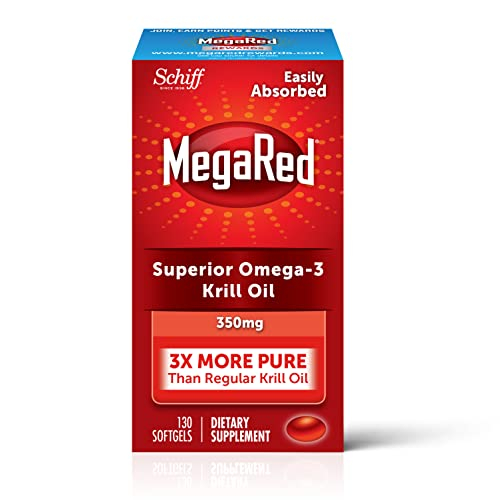 Foto 2 pulgar | Suplemento De Aceite De Krill Antártico Megared 350 Mg De Omega 3 130 Sof - Venta Internacional.