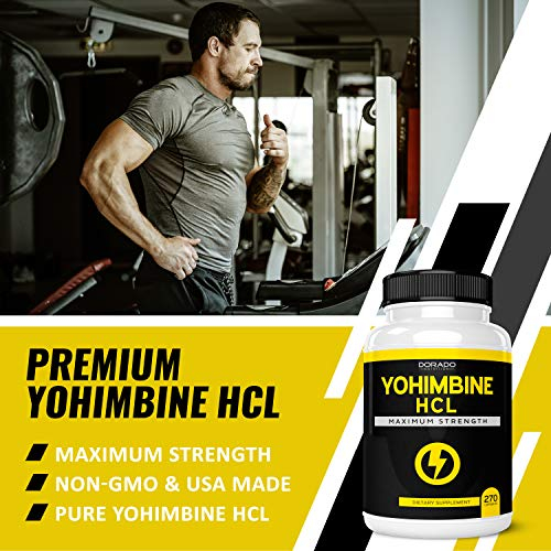 Foto 3 | Suplemento Dorado Nutrition Yohimbina Hcl 5 Mg 270 Cápsulas - Venta Internacional.