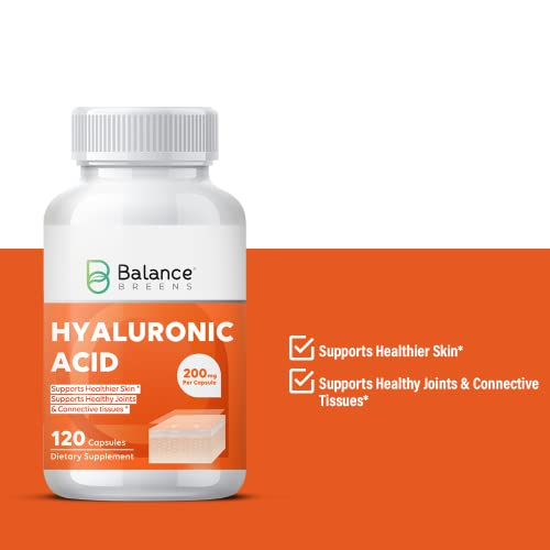Foto 5 pulgar | Suplemento De Ácido Hialurónico Balancebreens 200 Mg 120 Cápsulas - Venta Internacional.