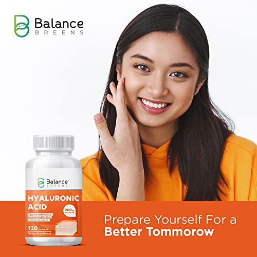 Foto 7 pulgar | Suplemento De Ácido Hialurónico Balancebreens 200 Mg 120 Cápsulas - Venta Internacional.