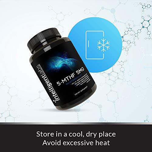 Foto 4 | Suplemento De Folato De Metilo De Intelligent Labs, 5 Mg, 60 Cápsulas - Venta Internacional.