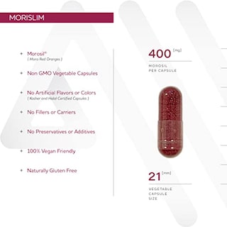 Foto 3 | Suplemento Anew Vita Morislim Con Morosil 60 Cápsulas Vegetarianas - Venta Internacional.
