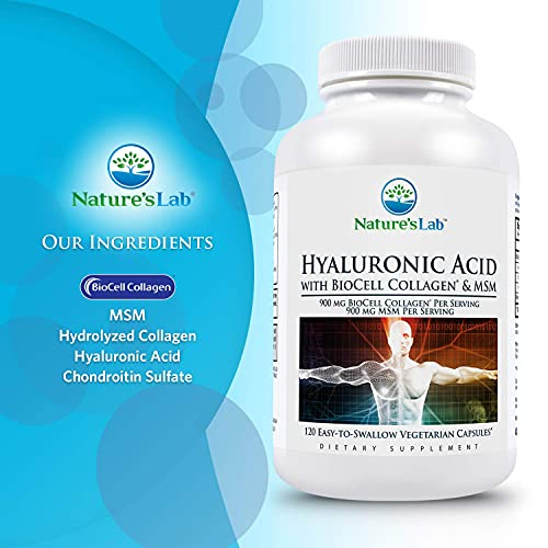 Foto 5 | Complementa El Ácido Hialurónico De Nature's Lab Con Colágeno Biocell - Venta Internacional.