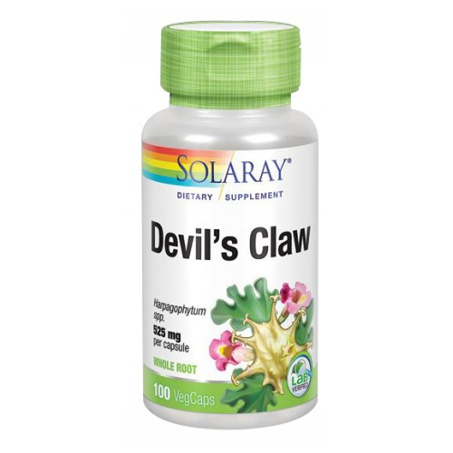Foto 1 | Suplemento Solaray Devil's Claw 100 Cápsulas (paquete De 4) - Venta Internacional.