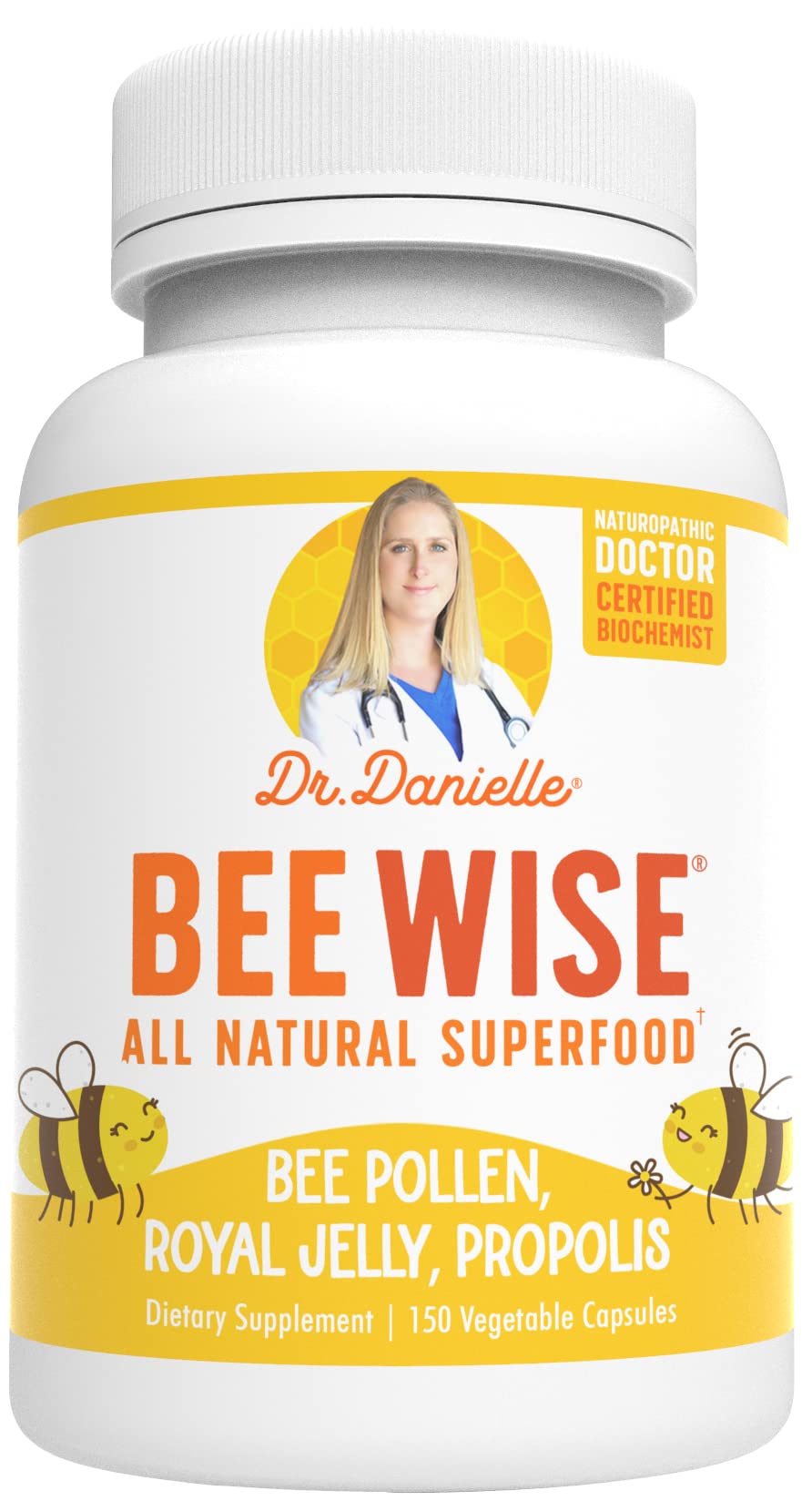 Foto 2 pulgar | Complementa El Polen De Abeja Dr. Danielle Bee Wise Con Jalea Real - Venta Internacional.