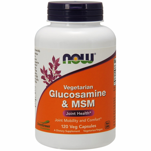 Foto 2 pulgar | Supplement Now Foods Glucosamina Y Msm 120 Cápsulas Vegetarianas - Venta Internacional.