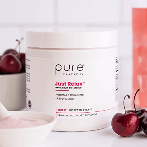 Foto 5 pulgar | Suplemento Pure Therapro Rx Just Relax Sabor A Cereza, 60 Dosis - Venta Internacional.