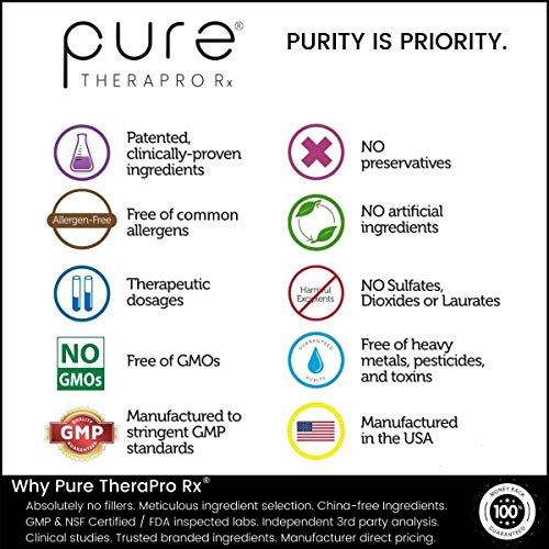 Foto 7 pulgar | Suplemento Pure Therapro Rx Just Relax Sabor A Cereza, 60 Dosis - Venta Internacional.