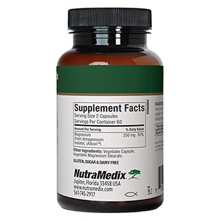 Foto 2 | Suplemento De Malato De Magnesio Nutramedix 100 Mg (120 Cápsulas) - Venta Internacional.