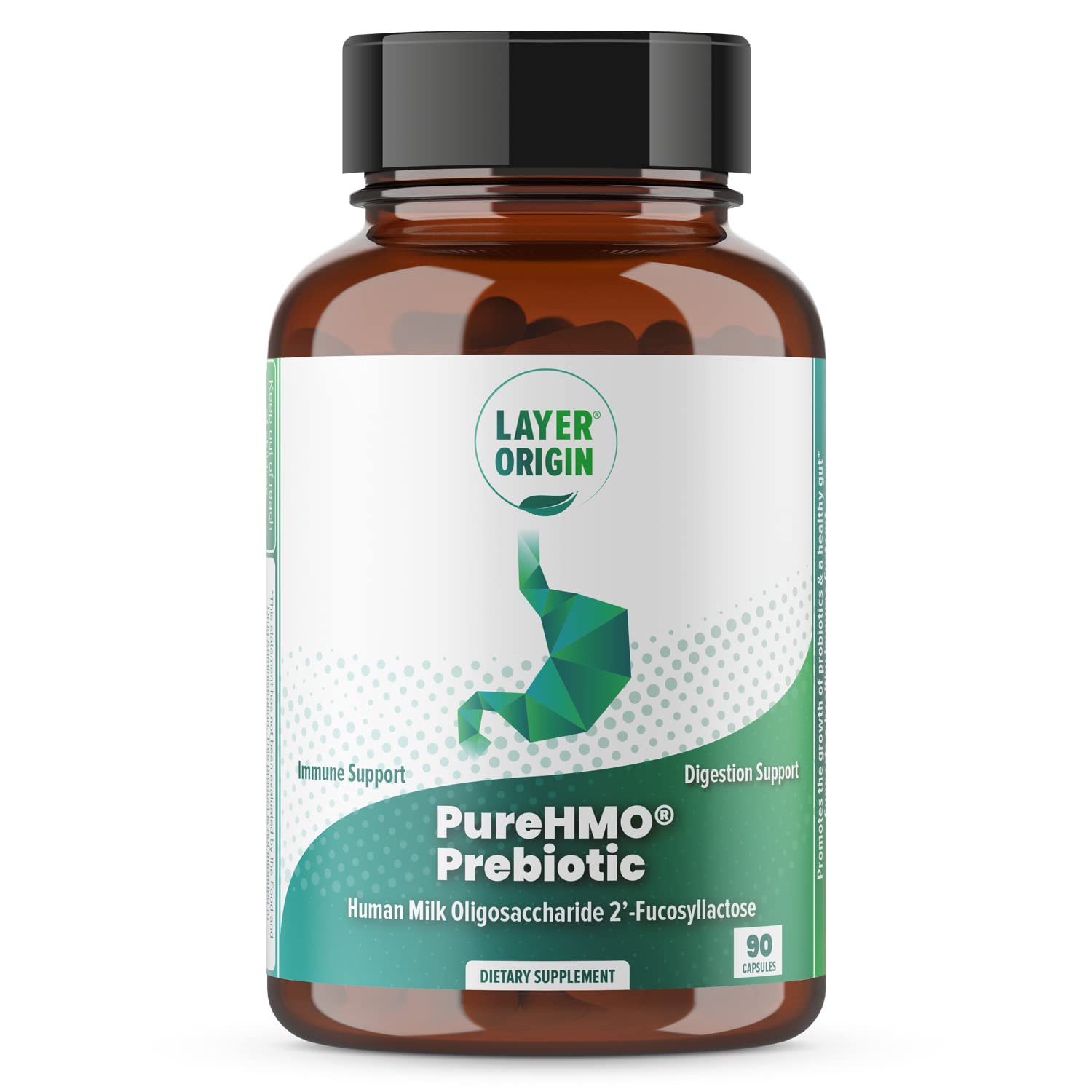 Foto 2 pulgar | Oligosacchar De Leche Humana Purehmo Origin De Capa De Fibra Prebiótica - Venta Internacional.