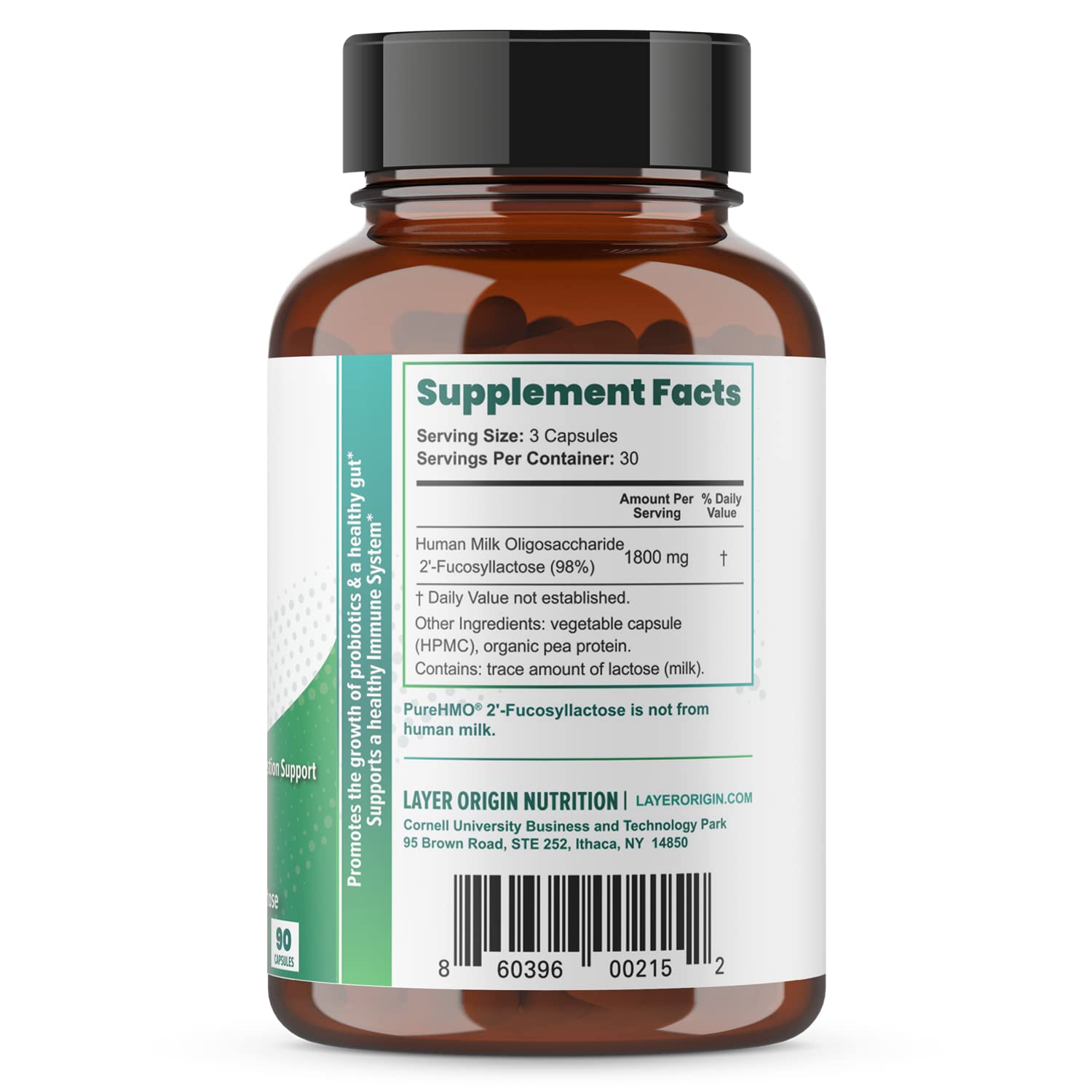 Foto 4 pulgar | Oligosacchar De Leche Humana Purehmo Origin De Capa De Fibra Prebiótica - Venta Internacional.