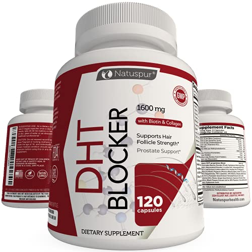 Foto 2 pulgar | Suplemento Natuspur Dht Blocker Para Apoyar El Crecimiento Del Cabello - Venta Internacional.