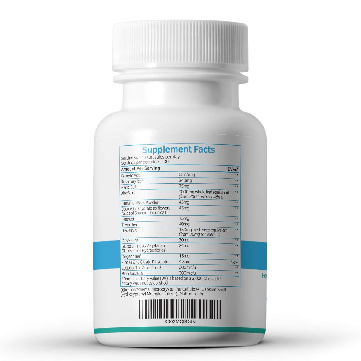 Foto 3 pulgar | Suplemento Swiss Bioenergetics Candefence Candida Cleanse 90 - Venta Internacional.