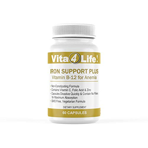 Foto 2 pulgar | Suplemento Vita4life Iron Support 'plus' De Vitamina B-12, 60 Unidades - Venta Internacional.