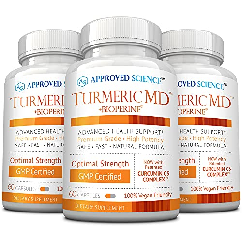 Foto 2 pulgar | Suplemento Aprobado Por Science Turmeric Md 180 Cápsulas - Venta Internacional.