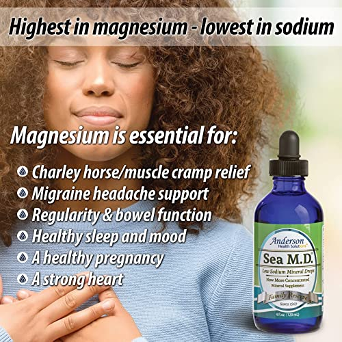Foto 4 pulgar | Suplemento Mineral Drops Anderson's Sea M.d. 120 Ml - Venta Internacional.