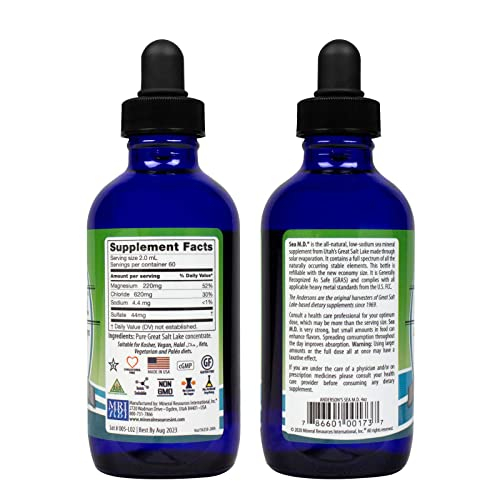 Foto 7 pulgar | Suplemento Mineral Drops Anderson's Sea M.d. 120 Ml - Venta Internacional.