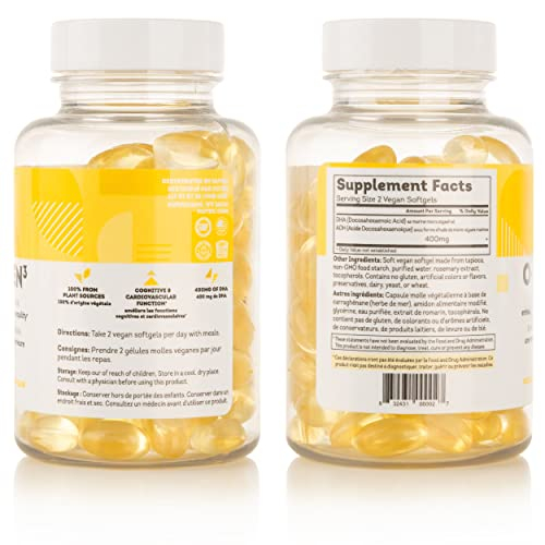 Foto 5 pulgar | Suplemento Nutru O-mega-zen3 Vegan Omega 3 Dha 400 Mg 120 Sof - Venta Internacional.