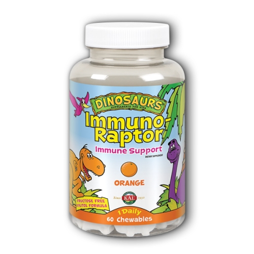 Foto 2 pulgar | Suplemento Kal Immuno-raptor Orange 60 Masticables - Venta Internacional.