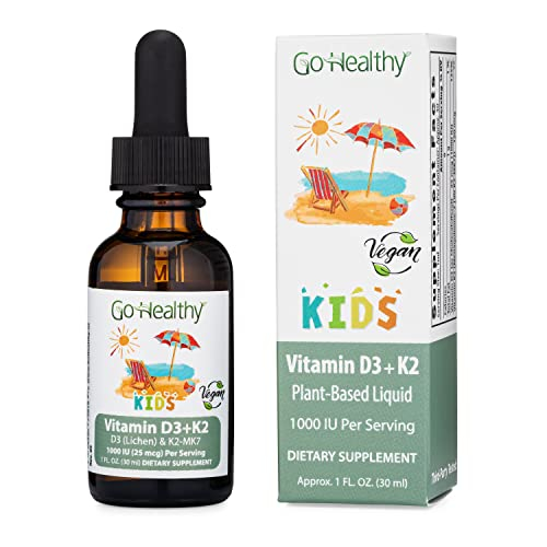 Foto 2 pulgar | Suplemento Go Healthy Kids De Vitamina D3 Y K2, 1000 Ui, 30 Porciones - Venta Internacional.