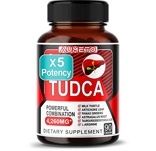 Foto 2 pulgar | Suplemento Ácido Tauroursodesoxicólico Aumeto Tudca 4260 Mg - Venta Internacional.