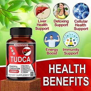 Foto 4 | Suplemento Ácido Tauroursodesoxicólico Aumeto Tudca 4260 Mg - Venta Internacional.