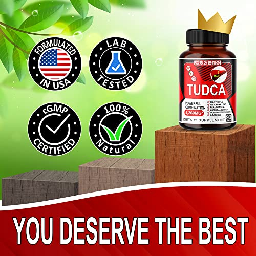 Foto 7 pulgar | Suplemento Ácido Tauroursodesoxicólico Aumeto Tudca 4260 Mg - Venta Internacional.