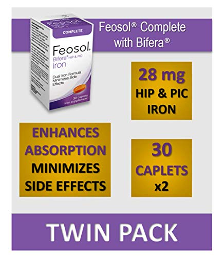 Foto 6 pulgar | Suplemento De Hierro Feosol Original 325 Mg De Sulfato Ferroso - Venta Internacional.