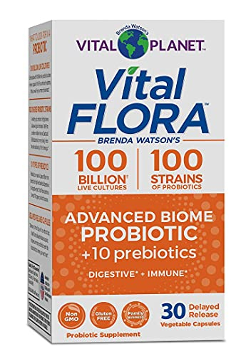 Foto 2 pulgar | Suplemento Vital Planet Vital Flora Advanced Probiotic 100b - Venta Internacional.