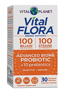 Foto 1 | Suplemento Vital Planet Vital Flora Advanced Probiotic 100b - Venta Internacional.